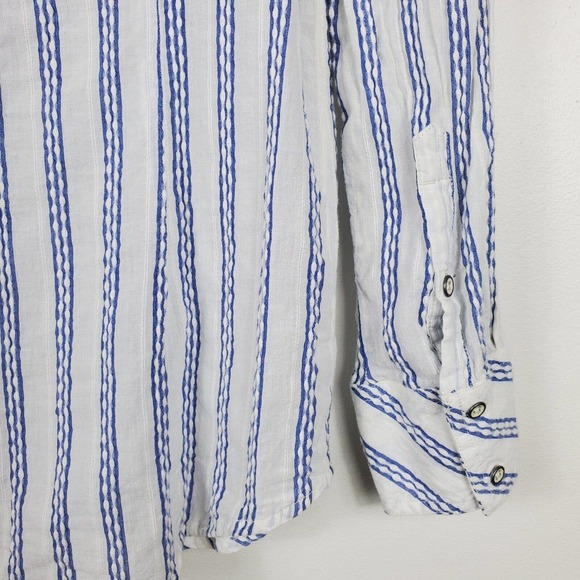 Ariat Womens Angie Button Up Western Shirt Embroidered Long Sleeve White Size M - Picture 9 of 13